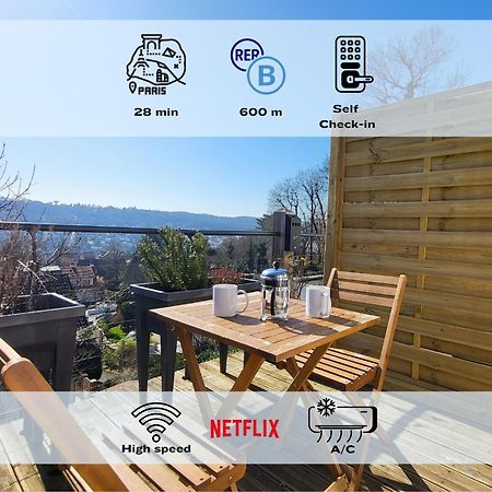 Le Bellevue - Beaux Appartements Avec Vue Splendide Palaiseau Eksteriør billede