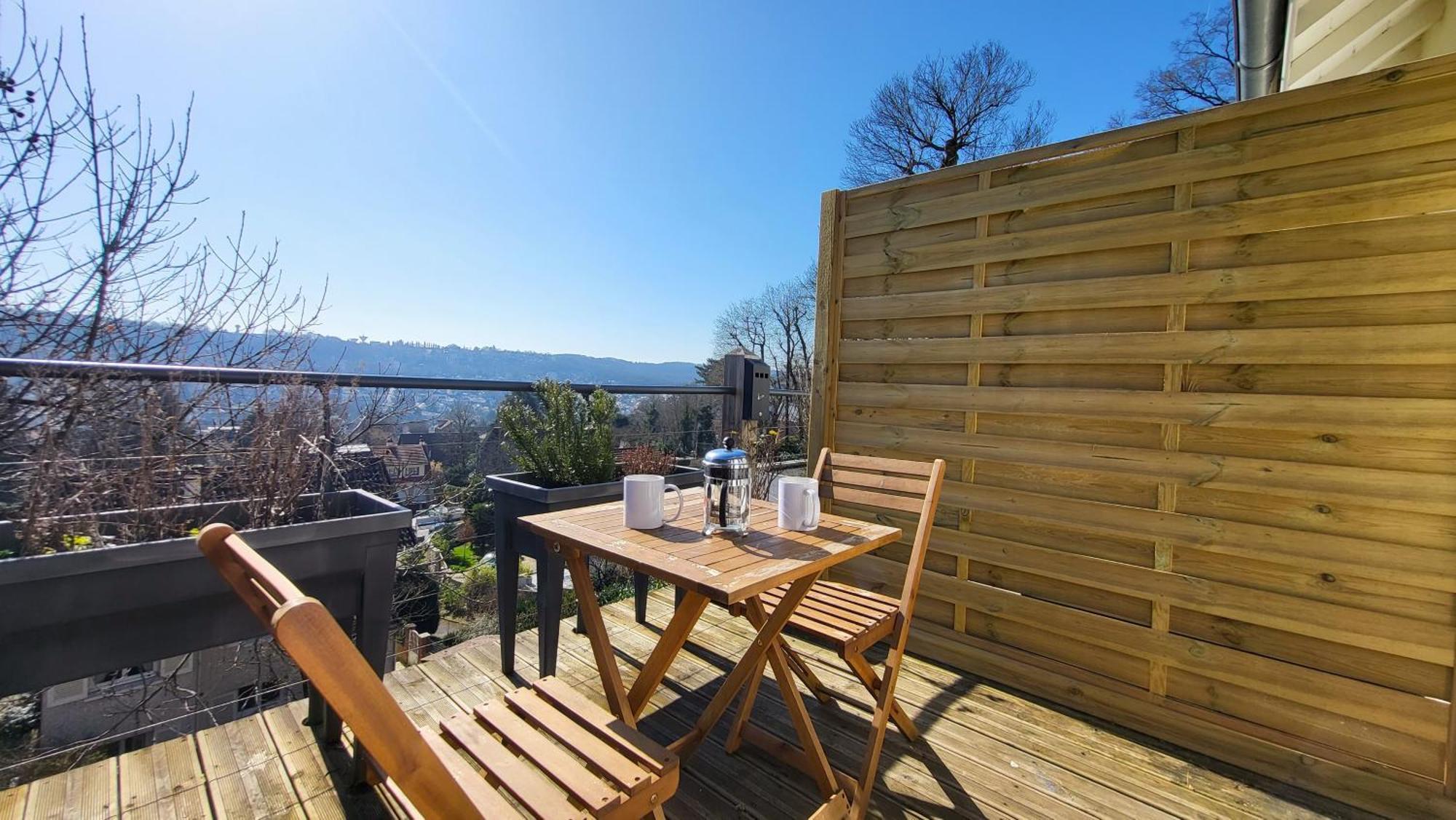 Le Bellevue - Beaux Appartements Avec Vue Splendide Palaiseau Eksteriør billede