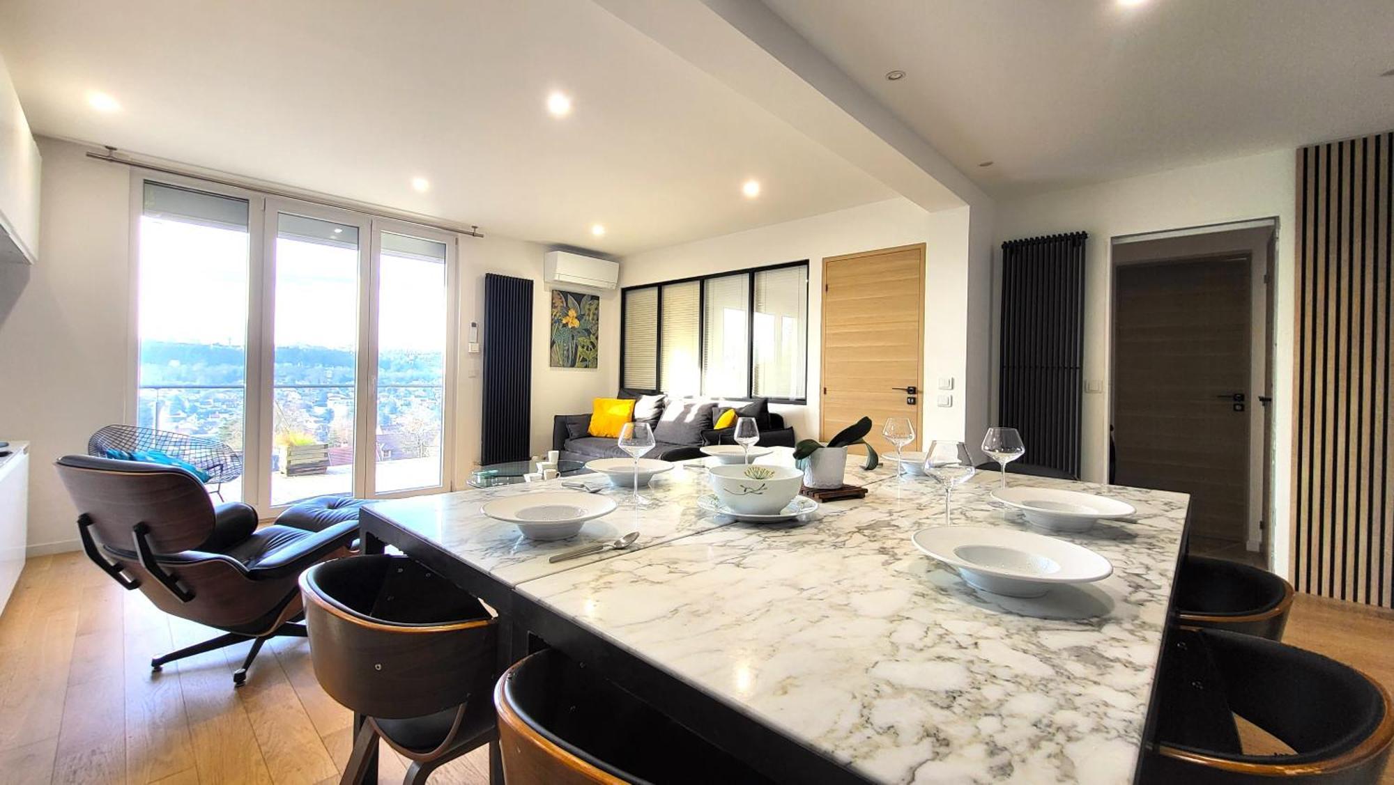 Le Bellevue - Beaux Appartements Avec Vue Splendide Palaiseau Eksteriør billede